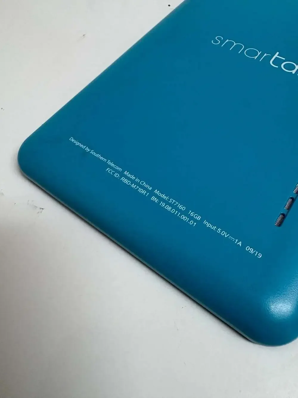 Smartab 7” HD Tablet (Model ST7160) – Android 9 Pie Go Edition – For Parts/Repai
